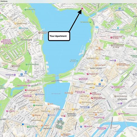 המבורג The Suites Alster Waterfront Family Apartments מראה חיצוני תמונה